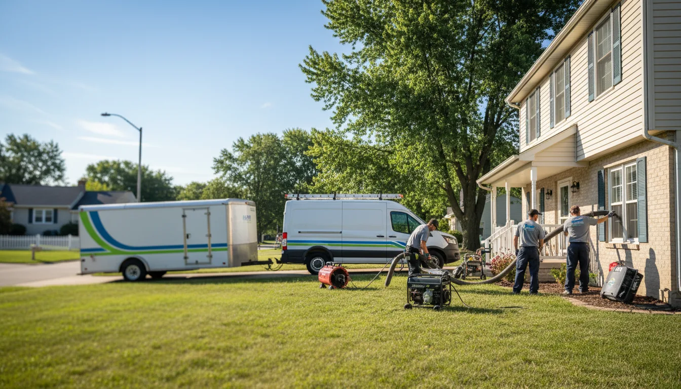 Flooded Basement Restoration And Cleanup With Repair in Halstad, MN near me